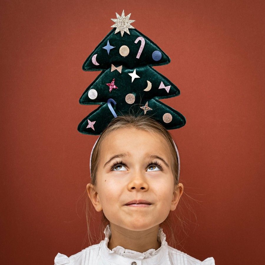 Dress Up Mimi and Lula | Christmas Tree Headdress