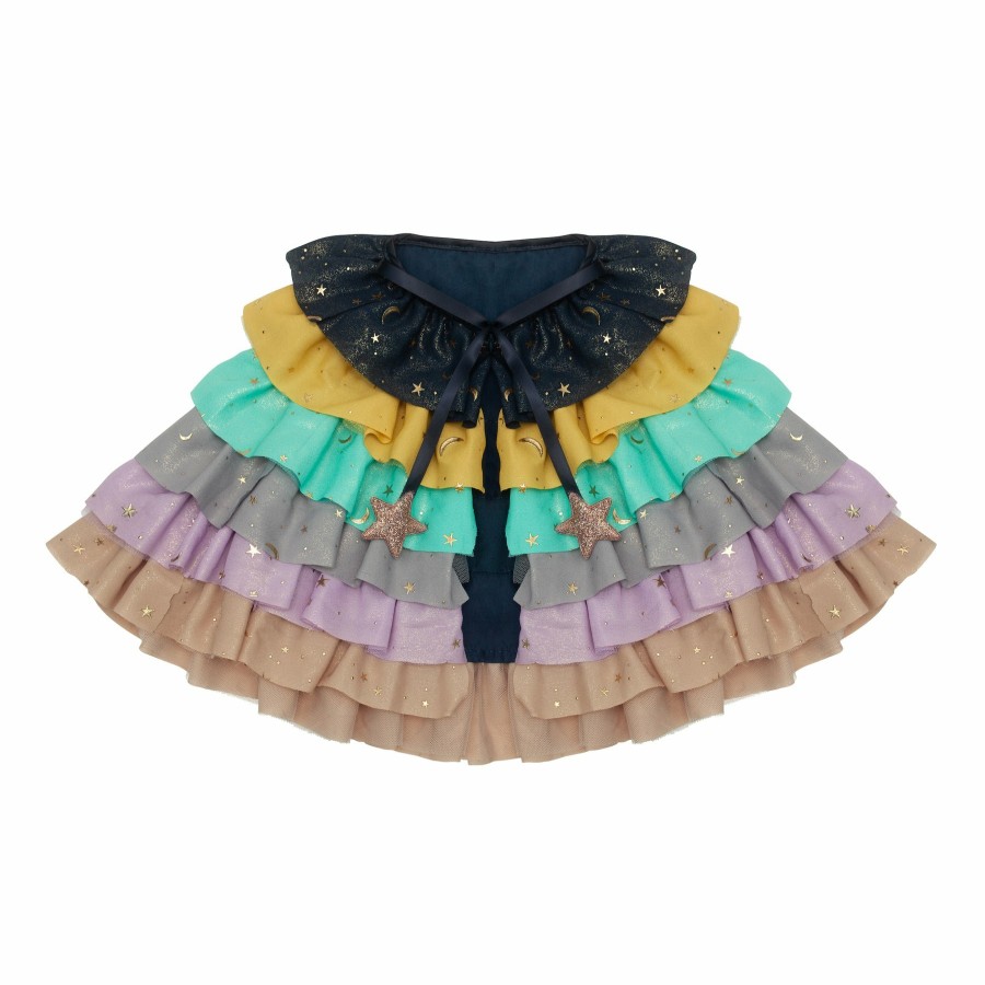 Dress Up Mimi and Lula | Rainbow Ruffle Cape