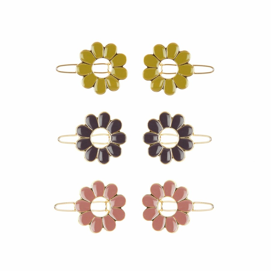 Hair Mimi and Lula | Enamel Flower Mini Clips