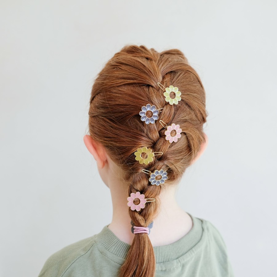 Hair Mimi and Lula | Enamel Flower Mini Clips