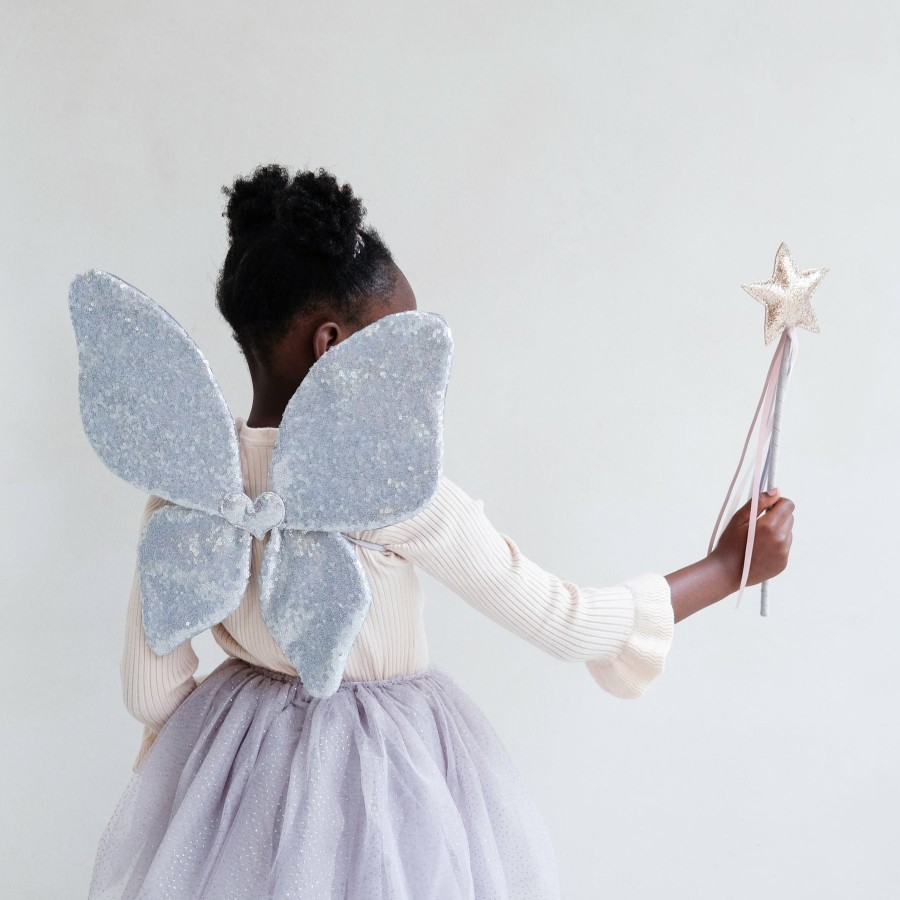 Dress Up Mimi and Lula | Sparkle Sequin Wings